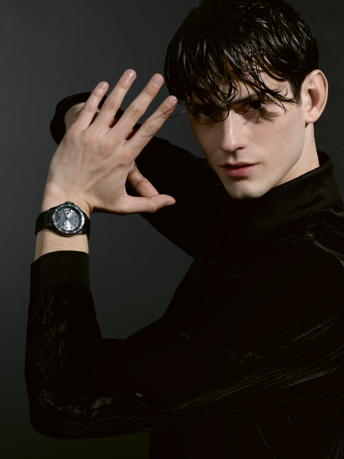 Emporio Armani Watches — photo 1, Emporio Armani Watches, shot in Milano | soloprod, film and photography production company Milan Italy