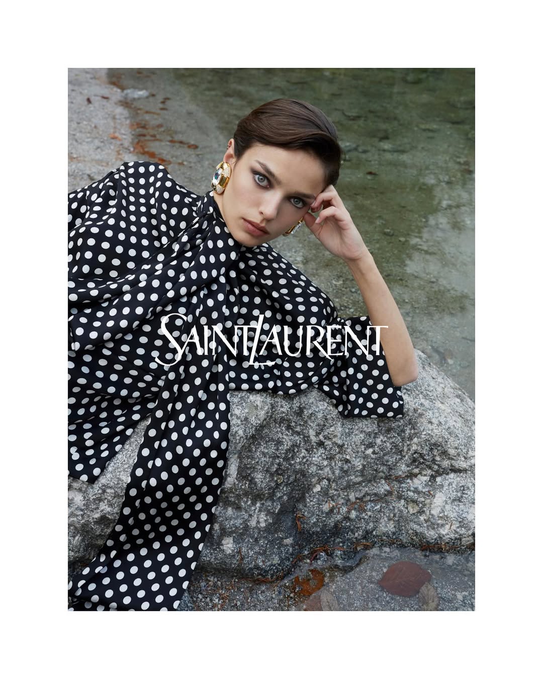 YSL FW 23 — photo 4, YSL, shot in Como Lake | soloprod, film and photography production company Milan Italy