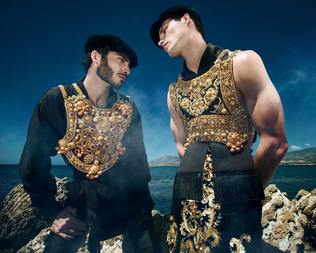 Dolce & Gabbana Alta Moda Nora — photo 7, Dolce & Gabbana, shot in Nora Sadinia | soloprod, film and photography production company Milan Italy
